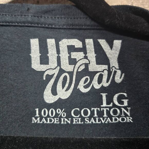 Coyote Ugly Saloon Black Angel Wing Graphic Tee - Picture 6 of 6